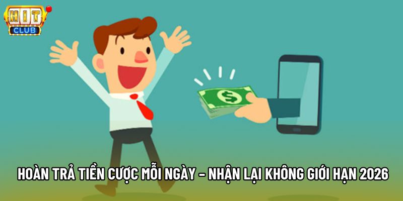 Hoàn Trả Tiền Cược Mỗi Ngày – Nhận Lại Không Giới Hạn 2026